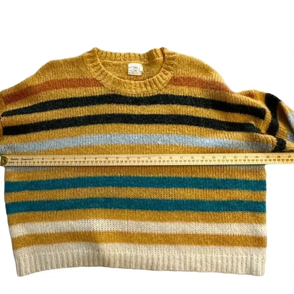 Luna Ivy striped sweater women's size M/L multi-colored - Picture 5 of 11